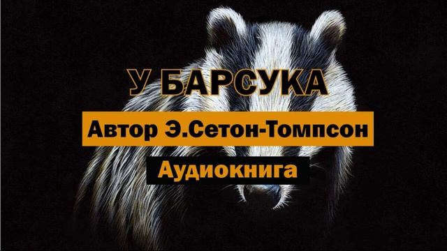 У барсука Э.Сетон-Томпсон Аудиокнига #аудиокнига #классика #библиотека #животные #длядетей #рассказ