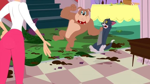 The Tom and Jerry Show - Spike Gets Skooled - Cat's Ruffled Fur-niture -Part 02 Cartoon For Kids