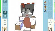 Раскраска Minecraft Stampy