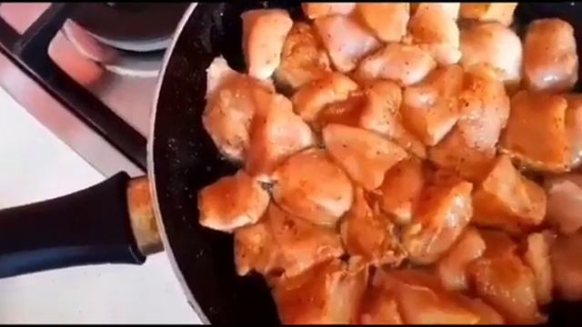 #рис с филе курицы и овощами#tastyfood #yummy #приятногоаппетита