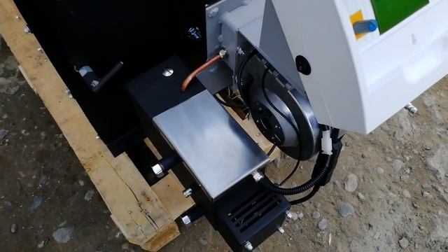 Котел на отработке автоматический Мамакан 50 кВт,  ТМ Теплоген, с горелкой Альфа 50 кВт GSM