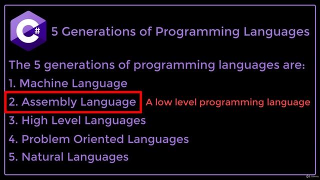 4. 5 Generations of Programming Languages