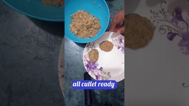 crispy and healthy soya cutlet..soya chunks aur aloo k tasty snack...#shorts #healthysnaks#soyabean