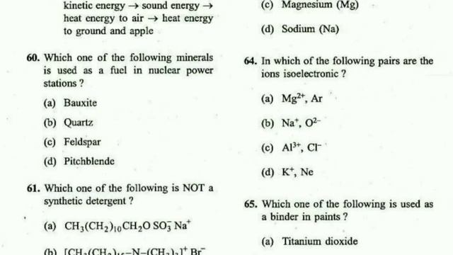 National Defence Academy and Naval Academy Examination (l) 2021 : Solved GAT Question paper