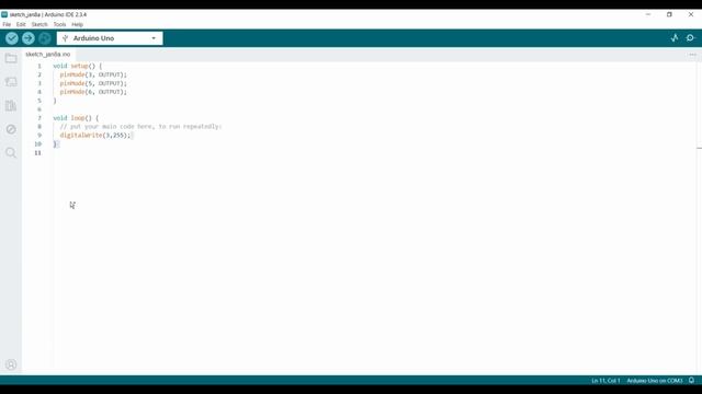 Arduino. RGB светодиод.