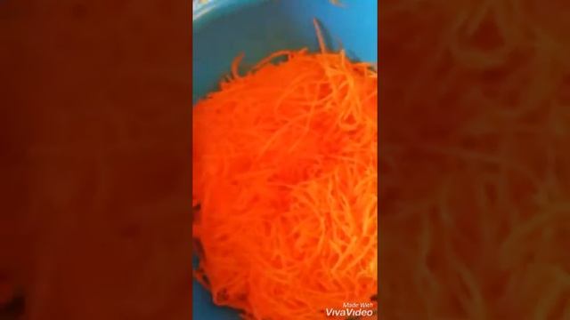 Корейский салат из марков.
