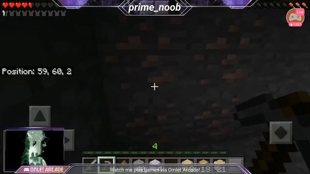 Watch me play Minecraft via Omlet Arcade!