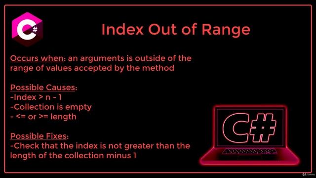 8. Index Out of Range