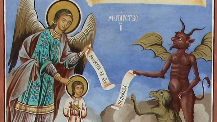 Танцплощадка бесов находится на земле и в плотных слоях атмосферы, 20 км, где встречают душу грешную