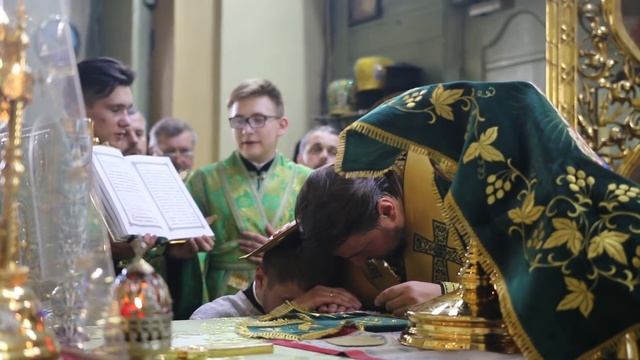 Хіротонія студента ВПБА диякона Володимира Господина