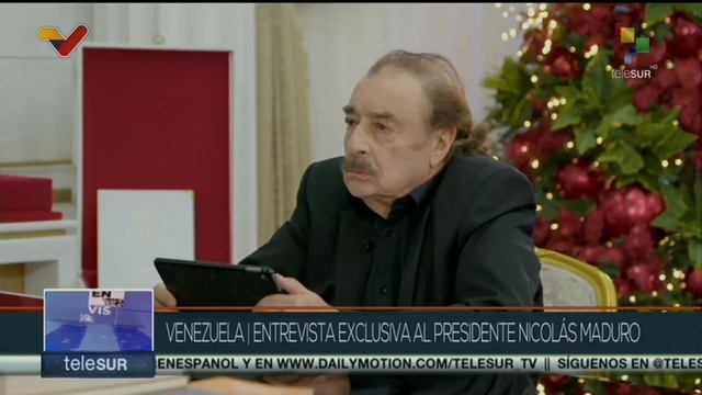 Maduro entrevistado por Ignacio Ramonet, 1 de enero de 2025