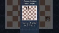 Задача для ума #chess #stories #задачи #шахматы #shorts