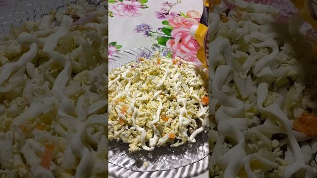 Салат"Сельдь под шубой"
