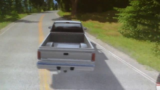 Первая игра в beamNG drive