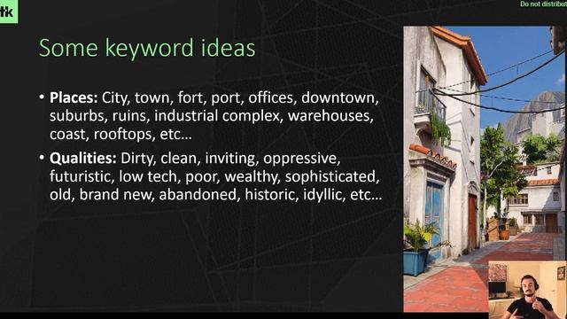 02 - Defining the mood through keywords