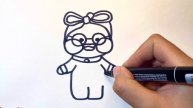 Как нарисовать уточку лалафанфан
