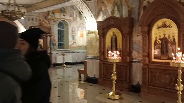 Крещенский парк Анапа .Храм равноапостольного великого князя Владимира , внутри
