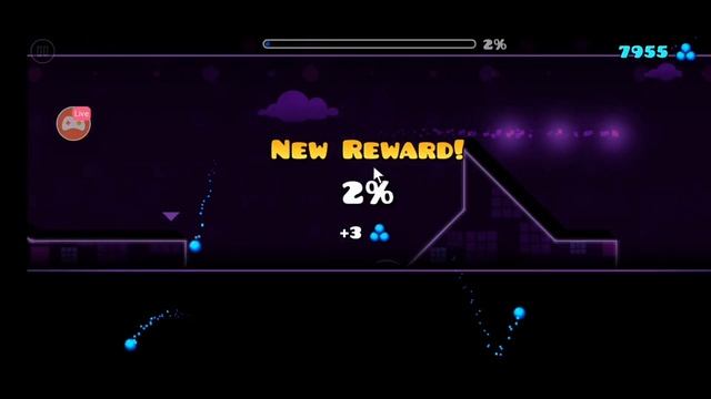 Смотрите мой стрим по "Geometry Dash" в "Omlet Arcade"!