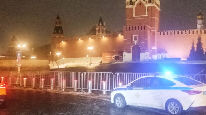 Москва на рождество. 2025 год.