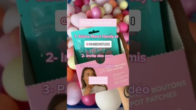 CONTEST ALERT 🌈 WIN YOUR MAGIC BUTTON PATCHES ✨ mercihandy patch skincare