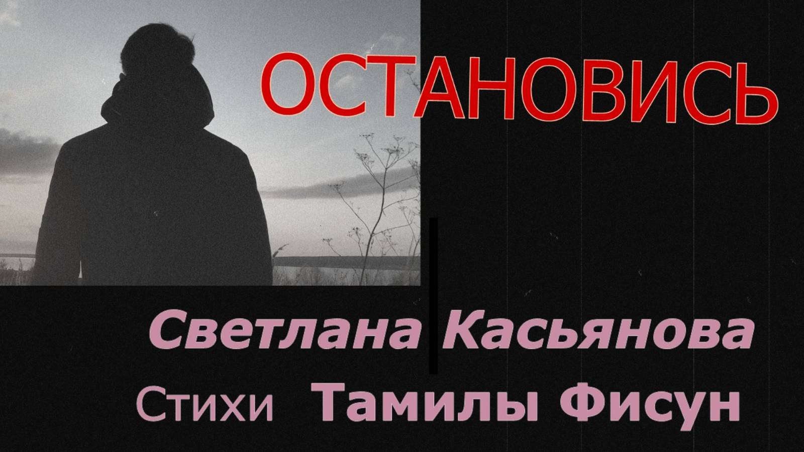 Светлана Касьянова. песня на стихи Тамилы Фисун - "Остановись."