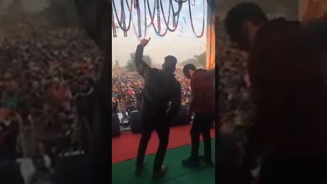 Angrej Ali Live performance at village Mansoordeva (ZIRA)