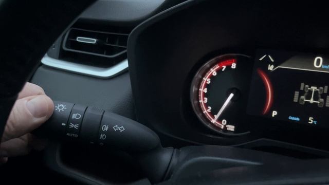 RAV4 подрулевой выключатель с «нулевым» положением.