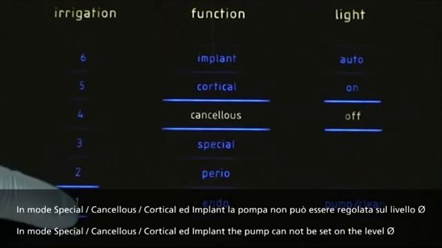 Обучающее видео по настройке мощности и ирригации | PIEZOSURGERY® touch