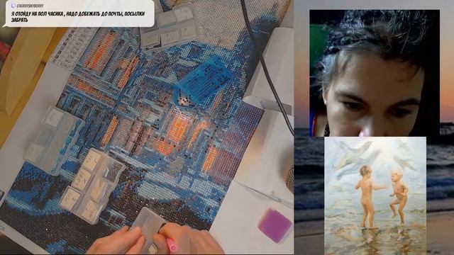 Вспомним старое... алмазная мозаика...