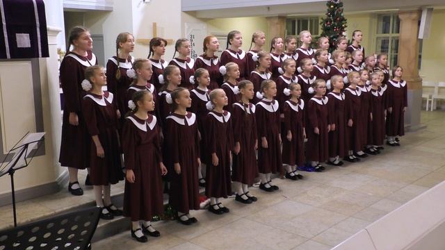 номер из цикла Колядки-загадки Антонины Ростовской  "Добрый вечер"