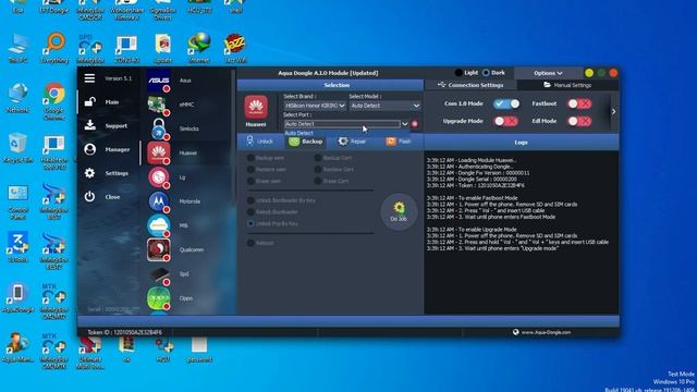Aqua Tool v5.1 One Click XIAOMI Mi-Account/Frp/UD No Relock