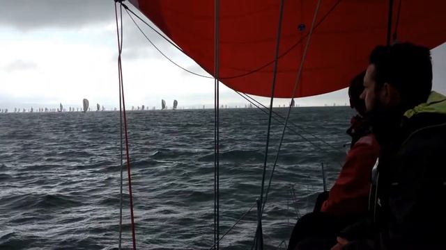 Round the Isle Race 2017 - Just past The Needles