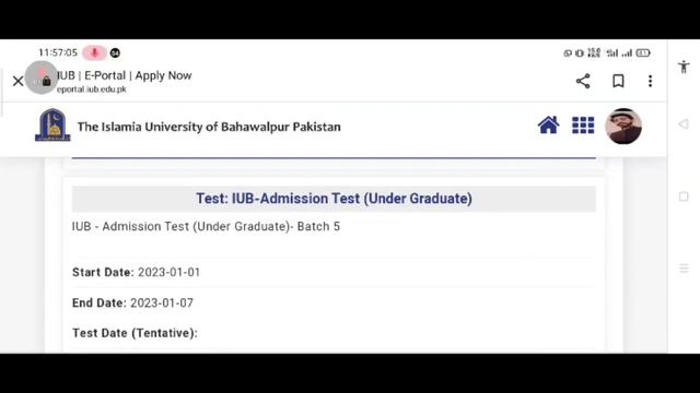 How to apply for GAT test for M.phil spring 2023 IUB || The Islamia University Bahawalpur