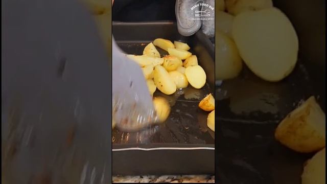 como fazer BATATA RÚSTICA | menu todo dia