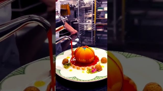#dessert with!! sweet sauce drops#video #short #cooking