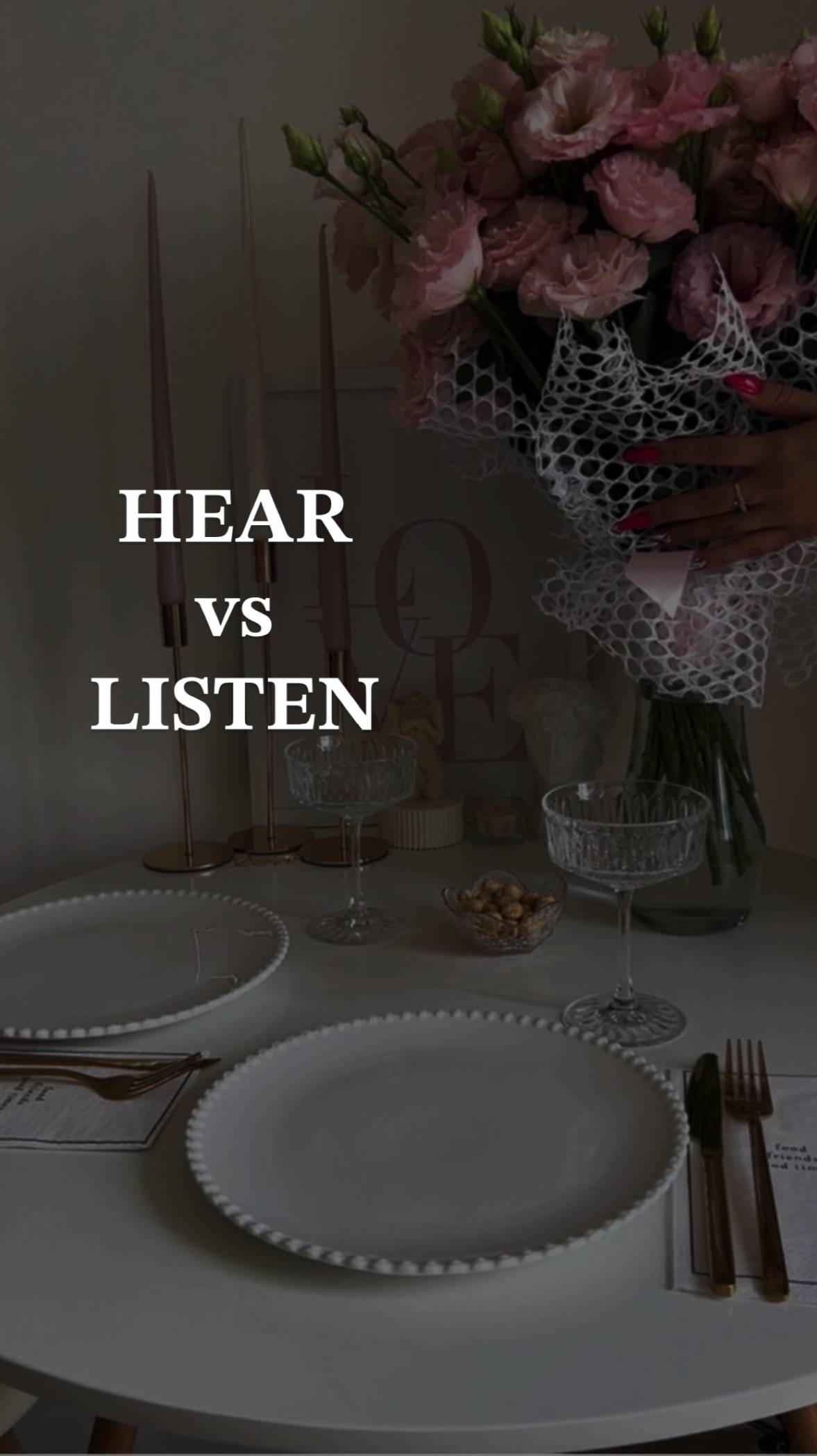 𝐇𝐄𝐀𝐑 𝐯𝐬 𝐋𝐈𝐒𝐓𝐄𝐍