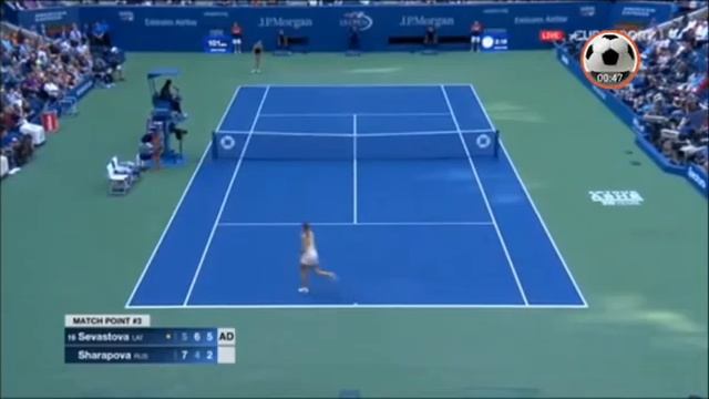 Sevastova (LAT) VS Sharapova (RUS)