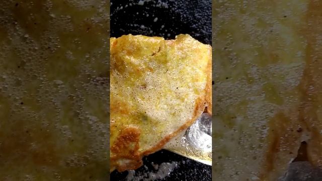 Delicious egg pie । #SHORTS #short #shortsfeed #trendingshorts #youtubeshorts