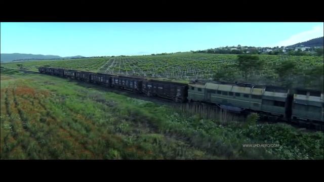 Степной Крым  Съемка с воздуха    The Steppe Crimea   Аэросъемка