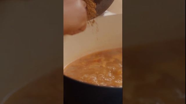 Chaya's Tunisian chickpea soup, Lablabi.