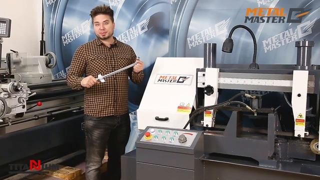 Двухколонный ленточнопильный станок с поворотной рамой Metal Master MGH 300Z. Подробный обзор