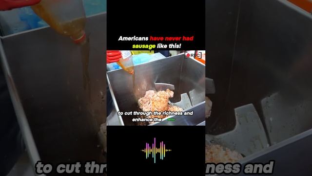 Americans have never had sausage like this! #food #expensivetaste #cookingshorts#shorts