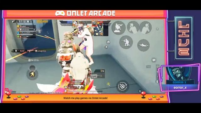 Watch me stream PUBG MOBILE on Omlet Arcade!