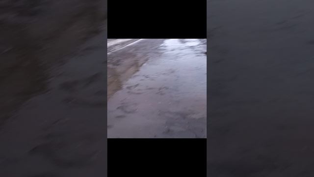 Погода в Казани 3 января. Лужи.
