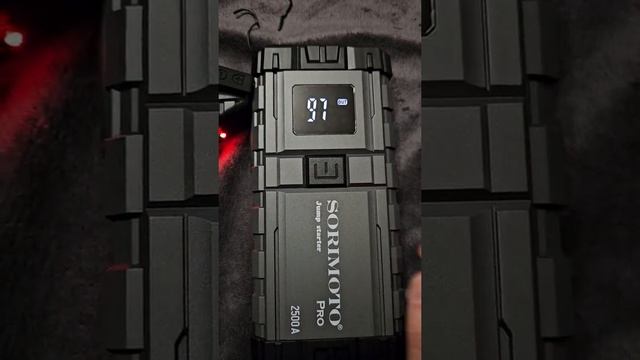 Пусковое устройство для автомобиля SORIMOTO X6, бустер, автостарт, Jump starter, Джамп стартер