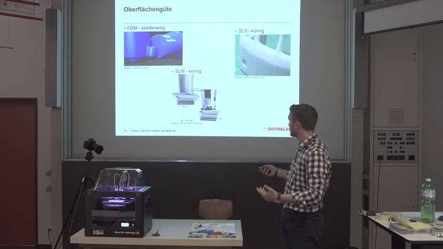 3D Drucken erklärt - Distrelec am TecDay@KZU 2016 (schwyzerdütsch)