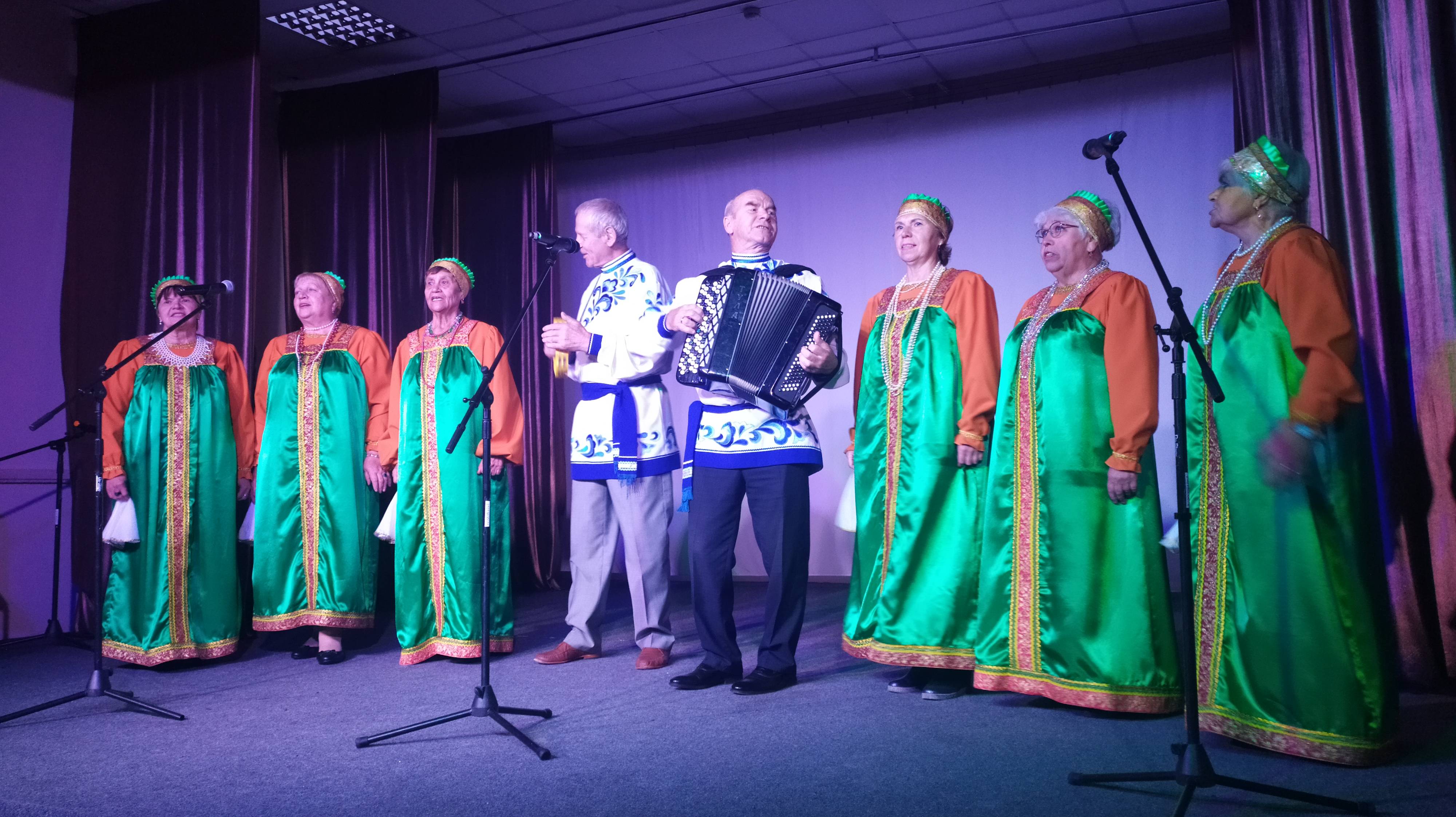 Концертная программа к Дню пожилого человека во Дворце культуры 2023