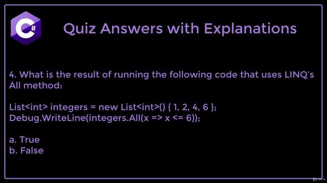 17. Quiz Answers with Explanations