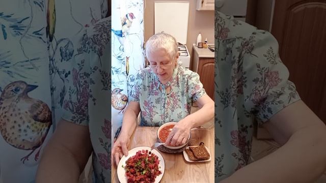 Винегрет овощной с маслом