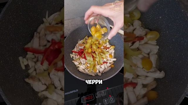 Гречневая лапша с курицей и овощами - один из любимых вариантов обеда😋